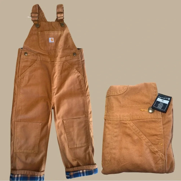 Carhartt Kids Brown Overalls - Picture 1 of 1